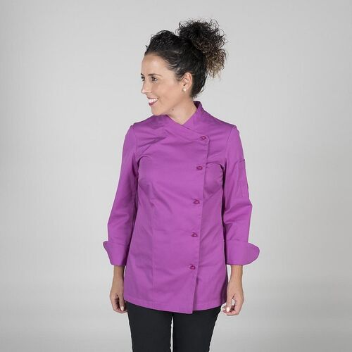 Chaqueta de cocina de seora mod. CATANIA Malva (119) Talla XS