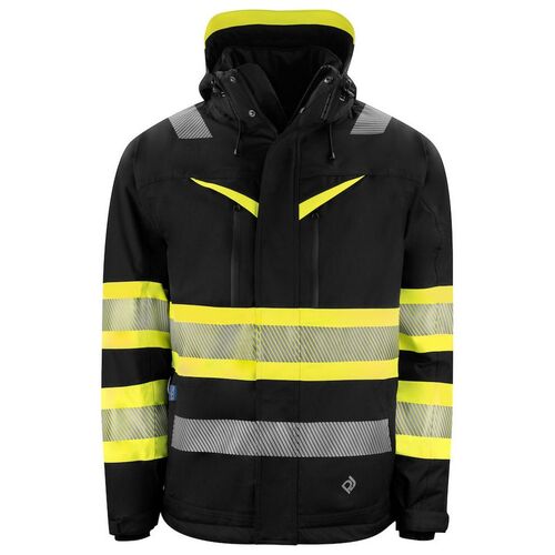 Chaqueta funcional Mod. 6446 EN20471 CLASE 1 Amarillo Fluor / Negro Talla XS