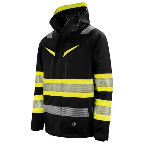 Chaqueta funcional Mod. 6446 EN20471 CLASE 1 Amarillo Fluor / Negro Talla XS