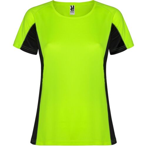 Camiseta tcnica Mod. SHANGHAI WOMAN (222) Verde Flor Talla S