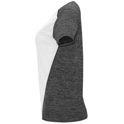 Camiseta técnica Mod. ZOLDER WOMAN (1243) Blanco / Negro vigoré Talla XL