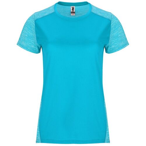 Camiseta técnica Mod. ZOLDER WOMAN (12246) Turquesa / turquesa vigoré Talla M