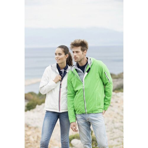 Chubasquero ligero Mod. SEABROOK Verde manzana (605) Talla L