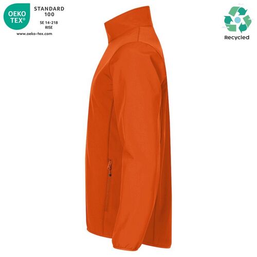 Chaqueta softshell Mod. CLASSIC SOFTSHELL JACKET Naranja rojizo (18) Talla S
