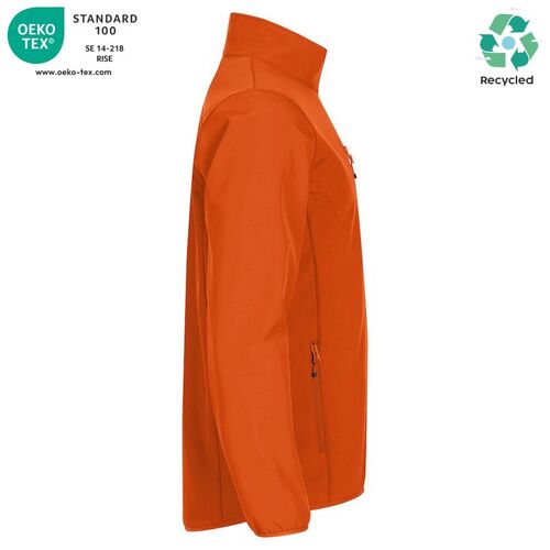 Chaqueta softshell Mod. CLASSIC SOFTSHELL JACKET Naranja rojizo (18) Talla S