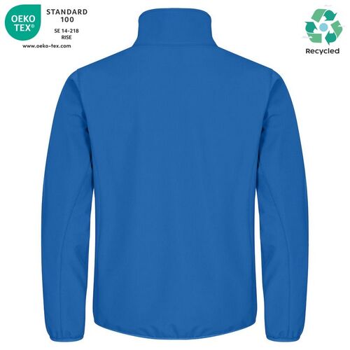 Chaqueta softshell Mod. CLASSIC SOFTSHELL JACKET Azul real (55) Talla S