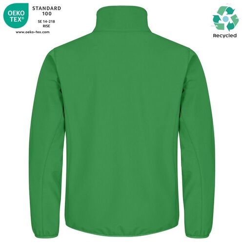 Chaqueta softshell Mod. CLASSIC SOFTSHELL JACKET Verde manzana (605) Talla XL