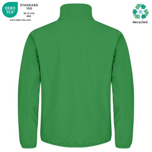 Chaqueta softshell Mod. CLASSIC SOFTSHELL JACKET Verde manzana (605) Talla XXL