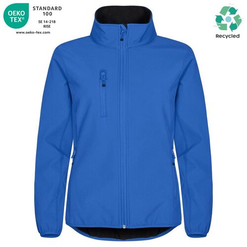 Chaqueta softshell Mod. CLASSIC SOFTSHELL JACKET LADY Azul real (55) Talla XXL