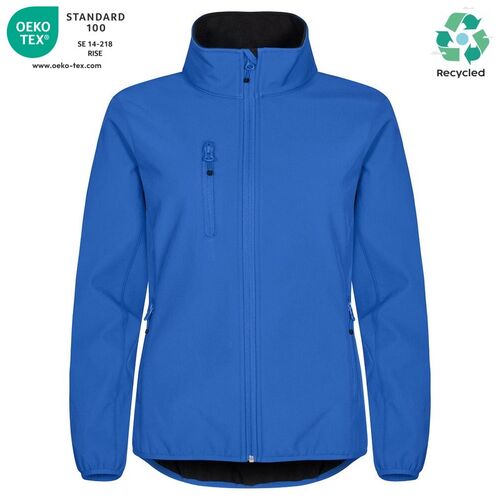 Chaqueta softshell Mod. CLASSIC SOFTSHELL JACKET LADY Azul real (55) Talla XXL