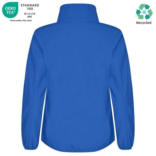 Chaqueta softshell Mod. CLASSIC SOFTSHELL JACKET LADY Azul real (55) Talla XXL