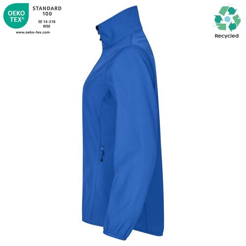 Chaqueta softshell Mod. CLASSIC SOFTSHELL JACKET LADY Azul real (55) Talla XXL