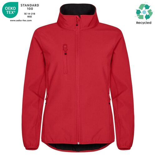 Chaqueta softshell Mod. CLASSIC SOFTSHELL JACKET LADY Rojo (35) Talla XS