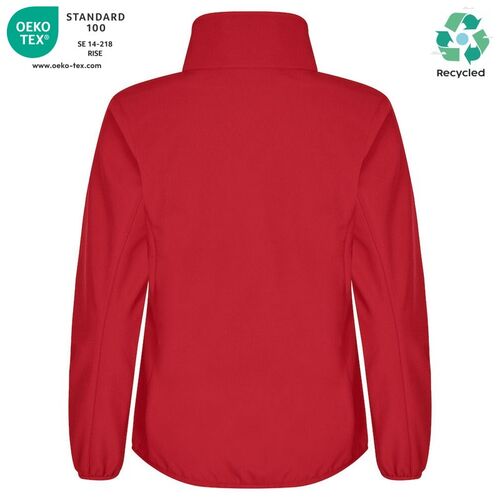 Chaqueta softshell Mod. CLASSIC SOFTSHELL JACKET LADY Rojo (35) Talla XS