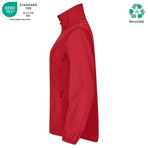 Chaqueta softshell Mod. CLASSIC SOFTSHELL JACKET LADY Rojo (35) Talla XS