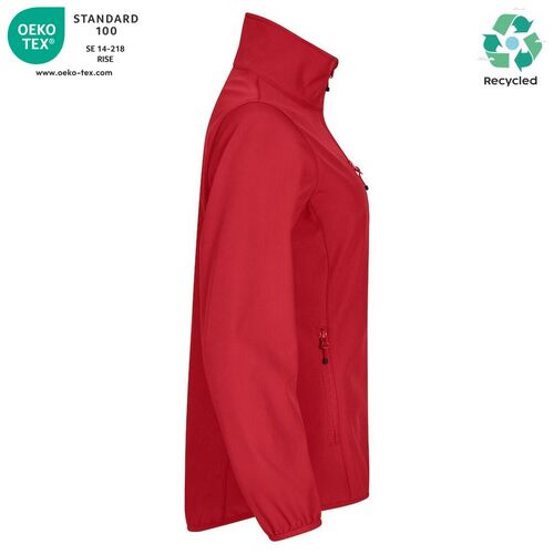 Chaqueta softshell Mod. CLASSIC SOFTSHELL JACKET LADY Rojo (35) Talla XS