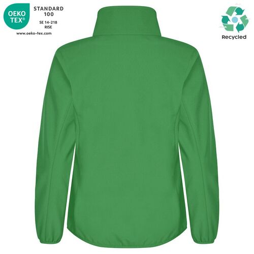 Chaqueta softshell Mod. CLASSIC SOFTSHELL JACKET LADY Verde manzana (605) Talla XS