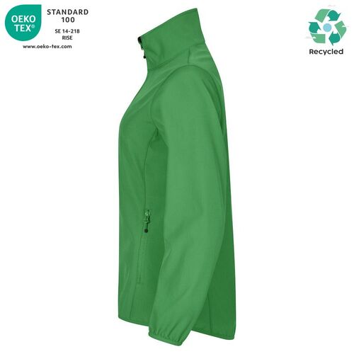 Chaqueta softshell Mod. CLASSIC SOFTSHELL JACKET LADY Verde manzana (605) Talla XS