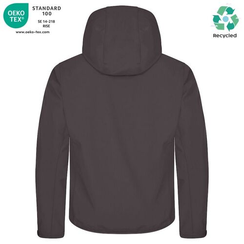 Chaqueta softshell Mod. CLASSIC SOFTSHELL HOODY Gris (945) Talla 3XL