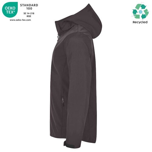 Chaqueta softshell Mod. CLASSIC SOFTSHELL HOODY Gris (945) Talla 3XL
