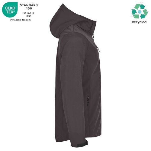 Chaqueta softshell Mod. CLASSIC SOFTSHELL HOODY Gris (945) Talla 3XL