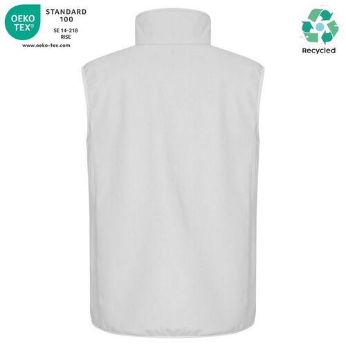 Chaleco softshell Mod. CLASSIC SOFTSHELL VEST Blanco (00) Talla XS