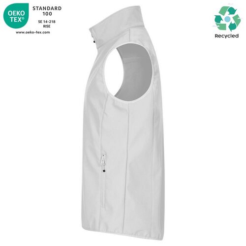 Chaleco softshell Mod. CLASSIC SOFTSHELL VEST Blanco (00) Talla XS