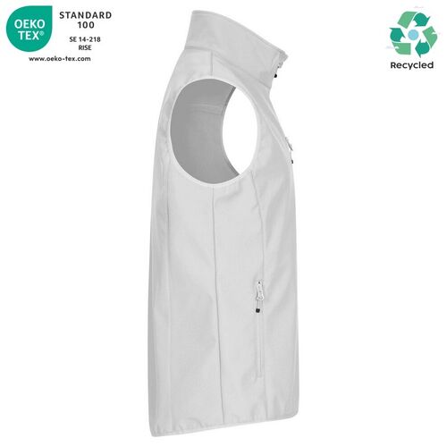 Chaleco softshell Mod. CLASSIC SOFTSHELL VEST Blanco (00) Talla XS