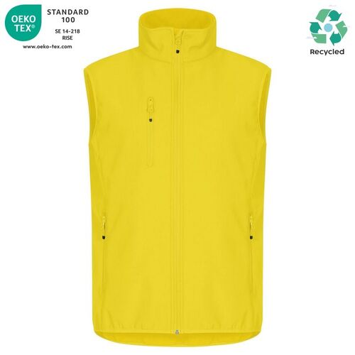 Chaleco softshell Mod. CLASSIC SOFTSHELL VEST Limón (10) Talla XS