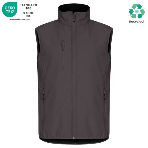 Chaleco softshell Mod. CLASSIC SOFTSHELL VEST Gris (945) Talla XXL