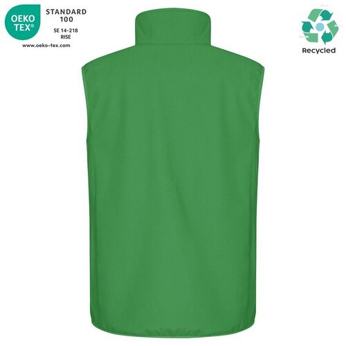 Chaleco softshell Mod. CLASSIC SOFTSHELL VEST Verde manzana (605) Talla XS