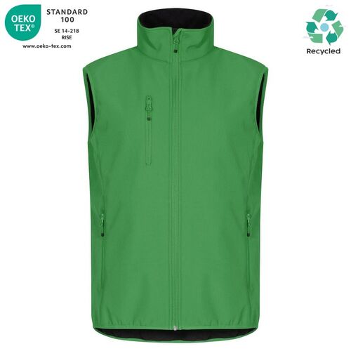 Chaleco softshell Mod. CLASSIC SOFTSHELL VEST Verde manzana (605) Talla XS