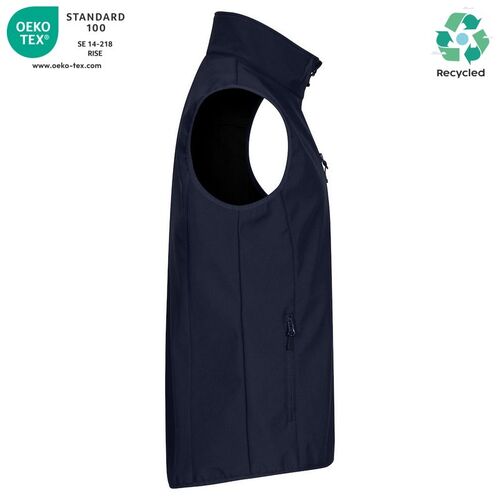 Chaleco softshell Mod. CLASSIC SOFTSHELL VEST Azul oscuro (580) Talla XL