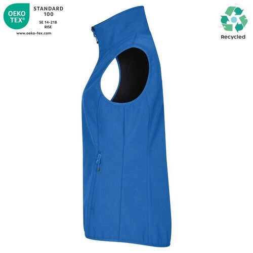 Chaleco softshell Mod. CLASSIC SOFTSHELL VEST LADY Azul real (55) Talla S