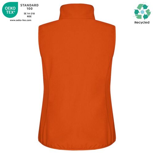 Chaleco softshell Mod. CLASSIC SOFTSHELL VEST LADY Naranja rojizo (18) Talla XS