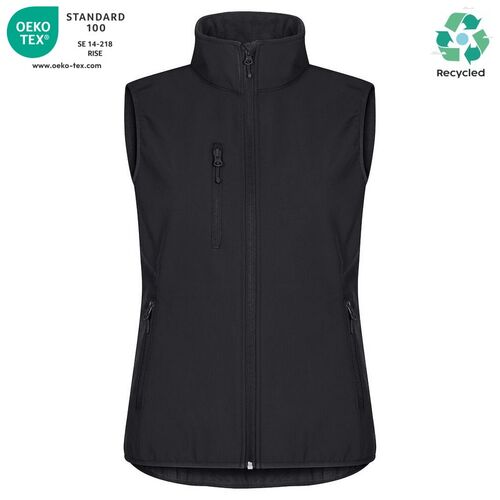 Chaleco softshell Mod. CLASSIC SOFTSHELL VEST LADY Negro (99) Talla L