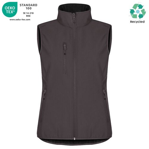 Chaleco softshell Mod. CLASSIC SOFTSHELL VEST LADY Gris (945) Talla XS