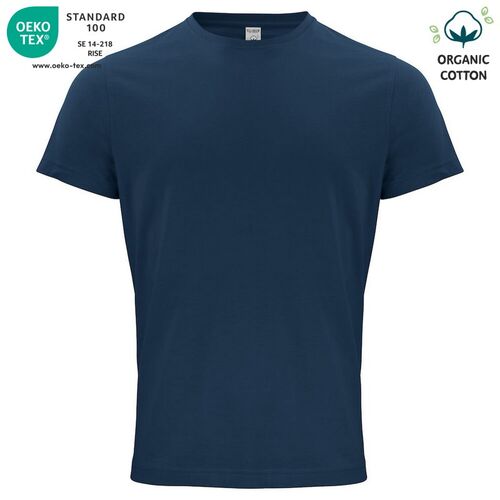 Camiseta unisex Mod. ORGANIC COTTON-T Azul oscuro (580) Talla S