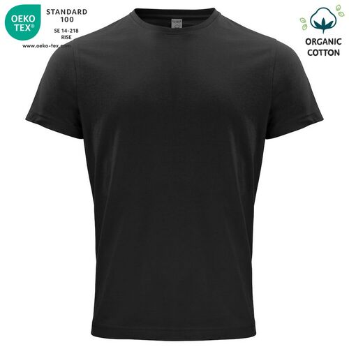 Camiseta unisex Mod. ORGANIC COTTON-T Negro (99) Talla S