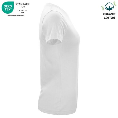 Camiseta unisex Mod. ORGANIC COTTON-T LADIES Blanco (00) Talla S