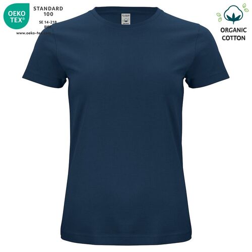 Camiseta unisex Mod. ORGANIC COTTON-T LADIES Azul oscuro (580) Talla XS