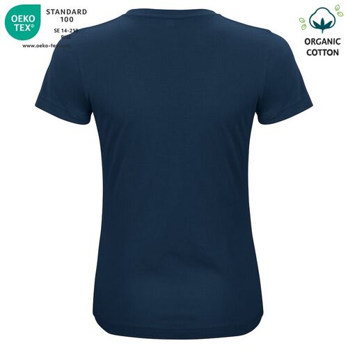 Camiseta unisex Mod. ORGANIC COTTON-T LADIES Azul oscuro (580) Talla XS