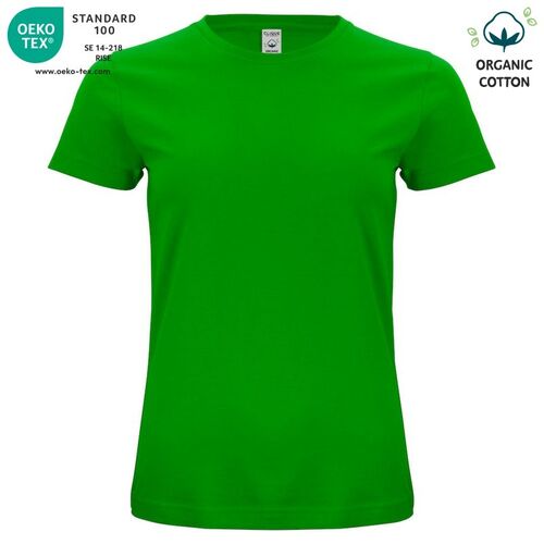 Camiseta unisex Mod. ORGANIC COTTON-T LADIES Verde manzana (605) Talla S