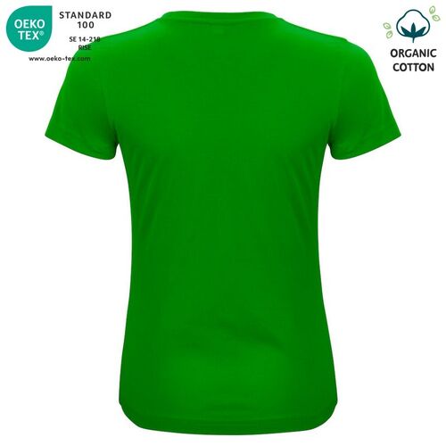 Camiseta unisex Mod. ORGANIC COTTON-T LADIES Verde manzana (605) Talla S