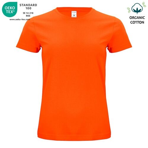 Camiseta unisex Mod. ORGANIC COTTON-T LADIES Naranja (175) Talla S