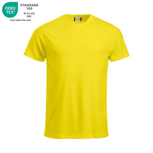 Camiseta manga corta Mod. CLASSIC-T Limón (10) Talla L