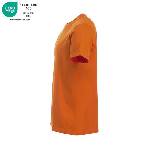 Camiseta manga corta Mod. CLASSIC-T Naranja rojizo (18) Talla M