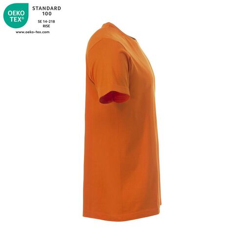 Camiseta manga corta Mod. CLASSIC-T Naranja rojizo (18) Talla M