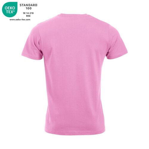 Camiseta manga corta Mod. CLASSIC-T Rosa brillante (250) Talla 3XL