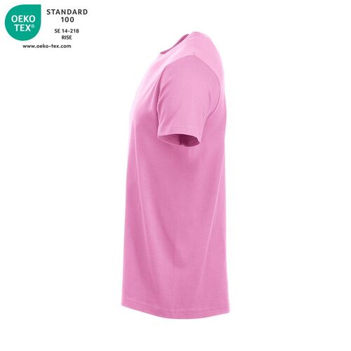 Camiseta manga corta Mod. CLASSIC-T Rosa brillante (250) Talla 3XL